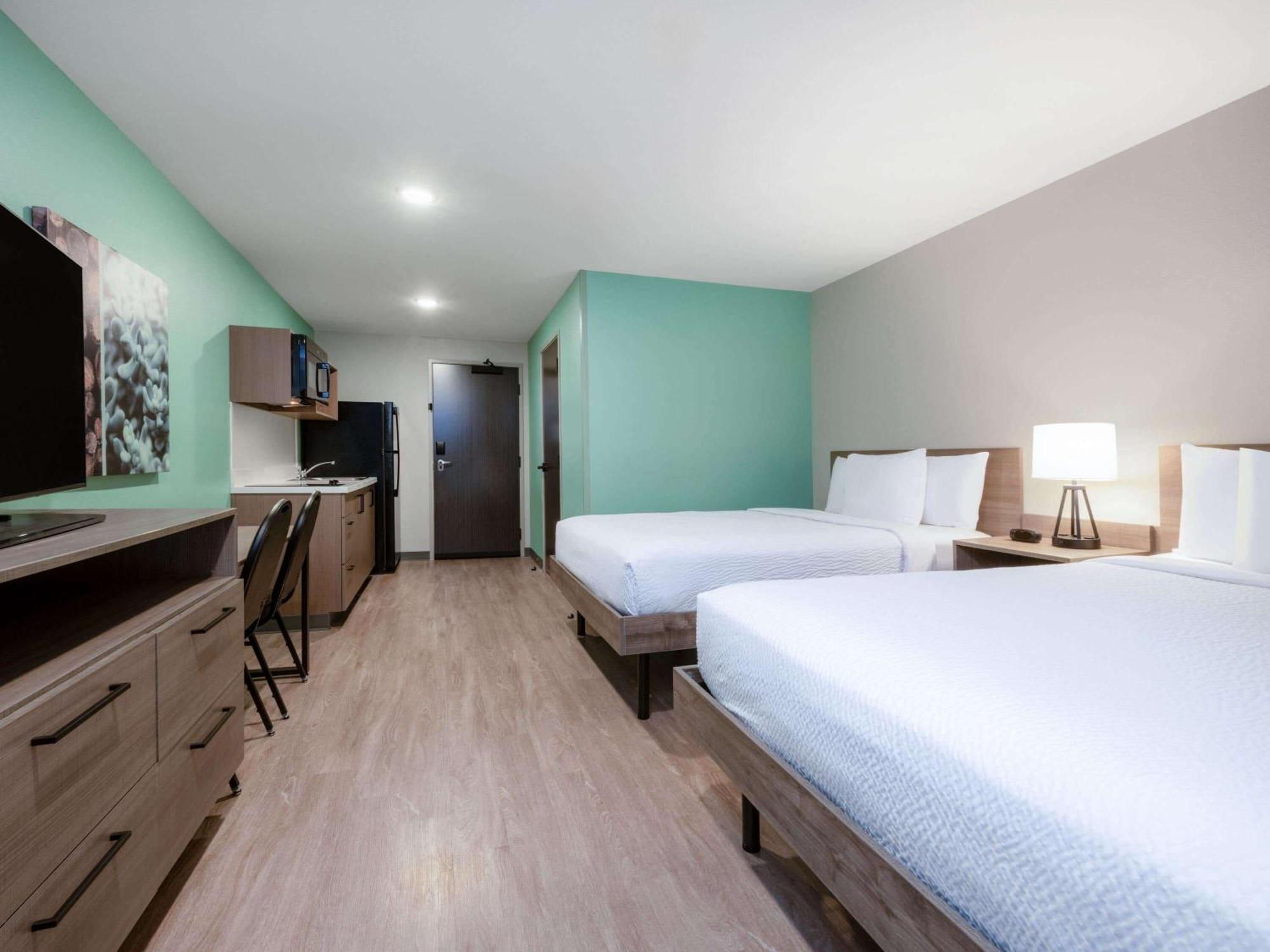 Echo Suites Extended Stay By Wyndham Indianapolis Ameriplex エクステリア 写真