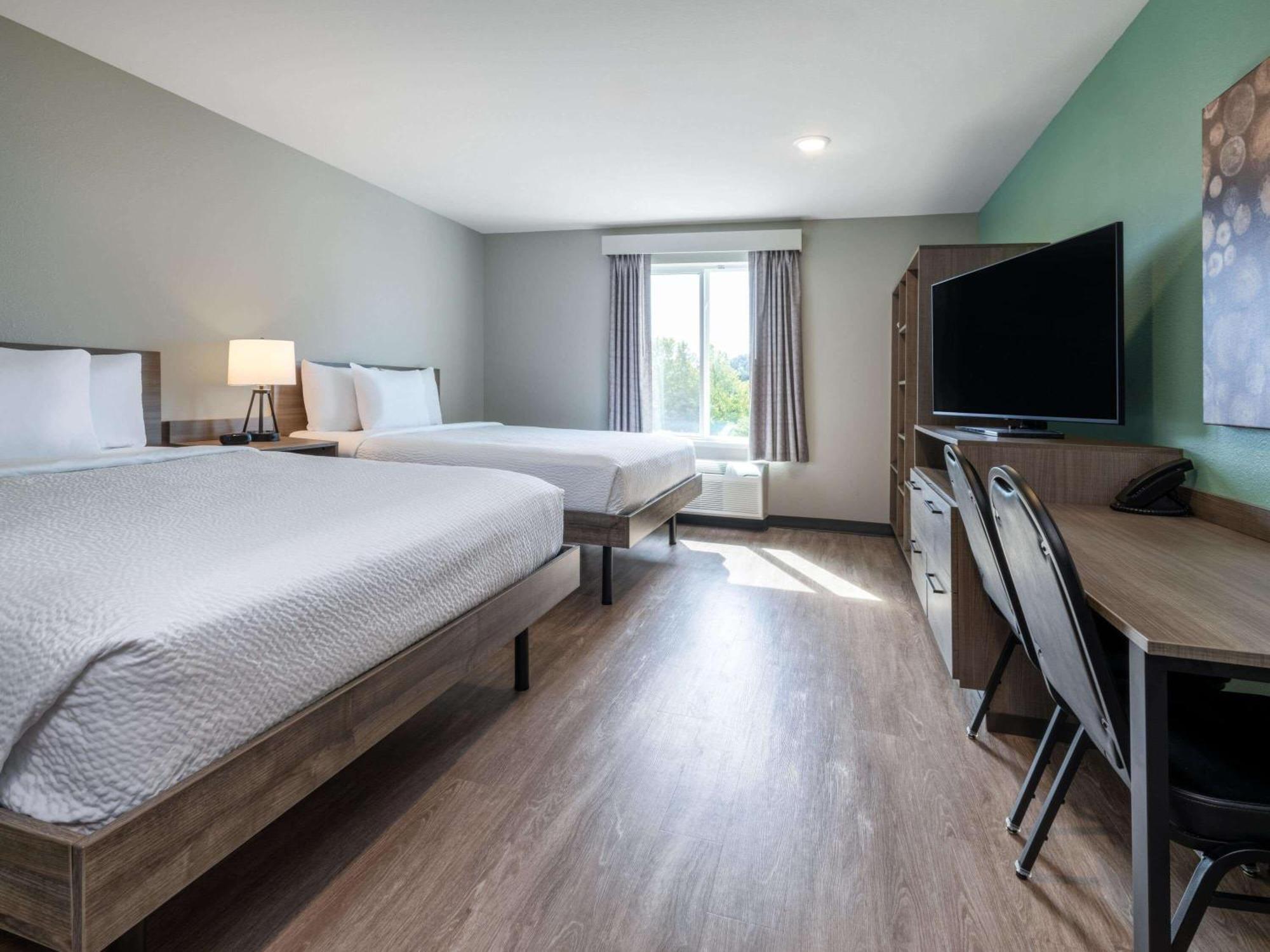 Echo Suites Extended Stay By Wyndham Indianapolis Ameriplex エクステリア 写真
